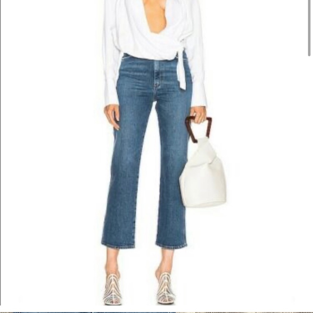 Agolde Pinch Waist High Rise Kick Jeans